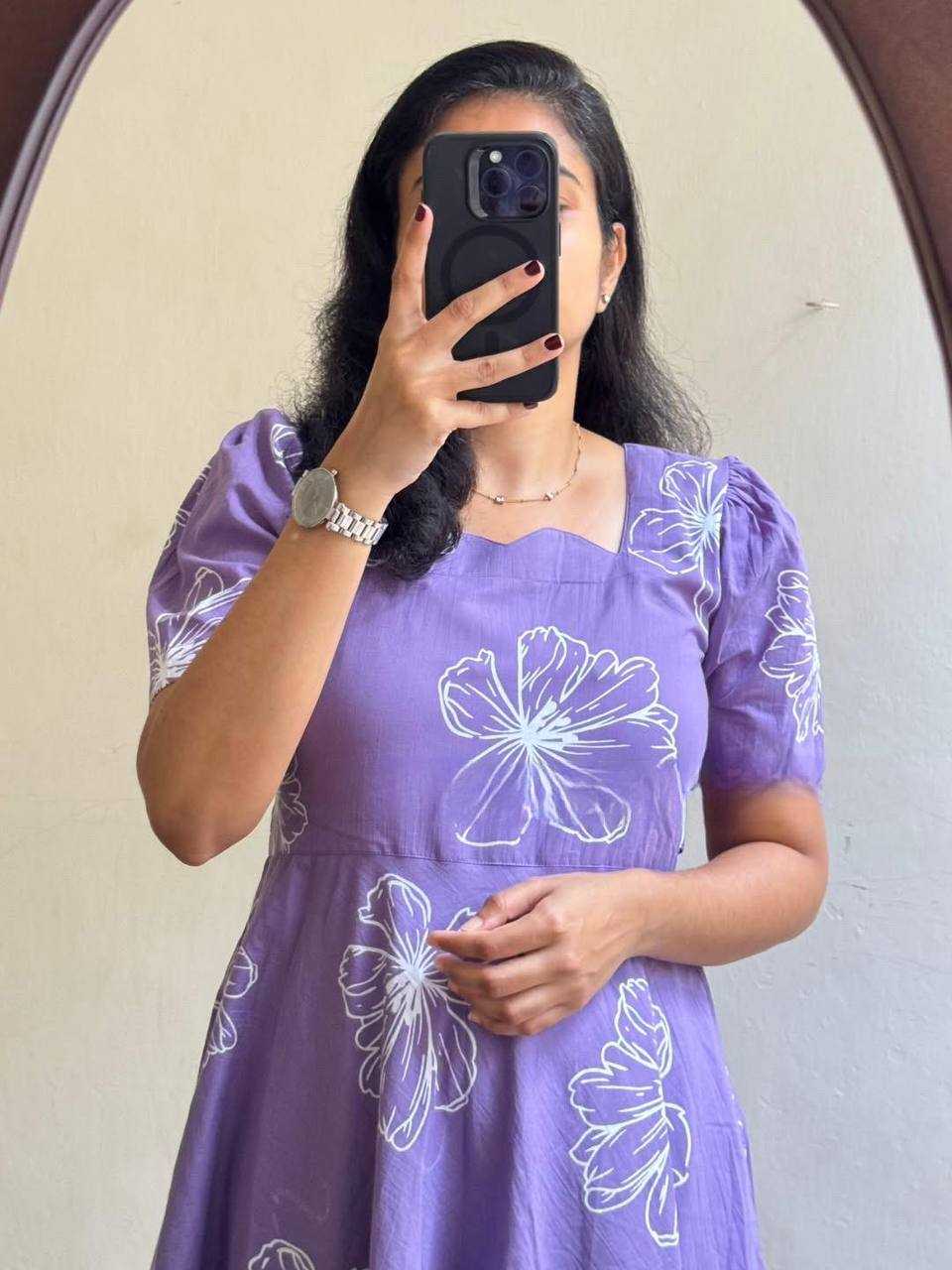YNF Wholesale Cotton Midi Dresses KESH751 1076 | Surat Manufacturer