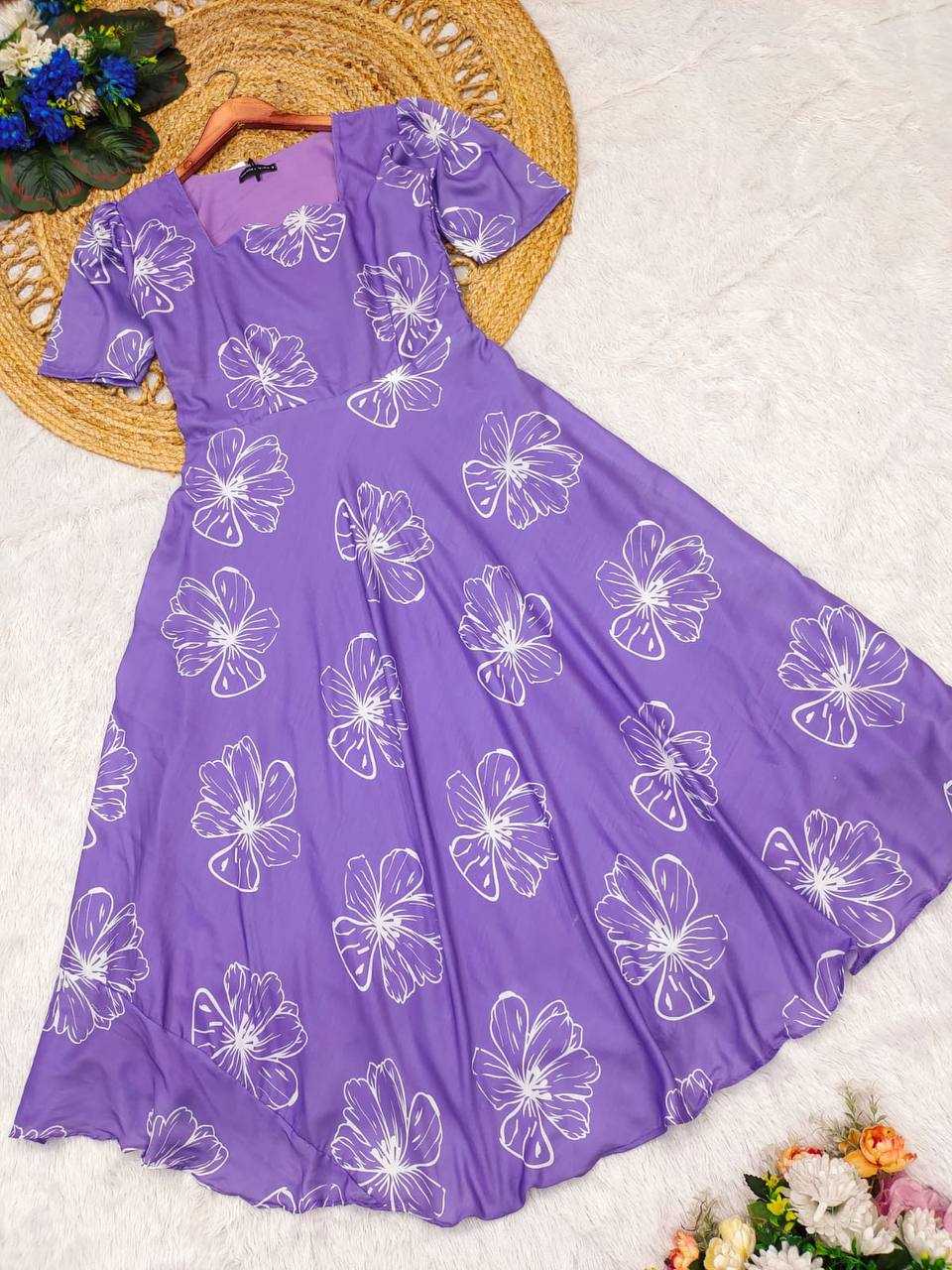 YNF Wholesale Cotton Party Gowns  | Surat Manufacturer
