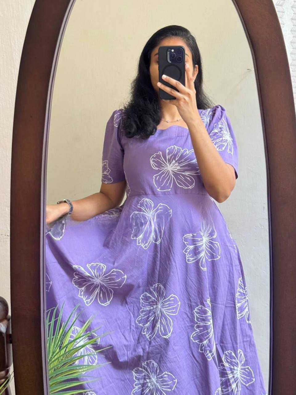 YNF Wholesale Cotton Party Gowns  | Surat Manufacturer