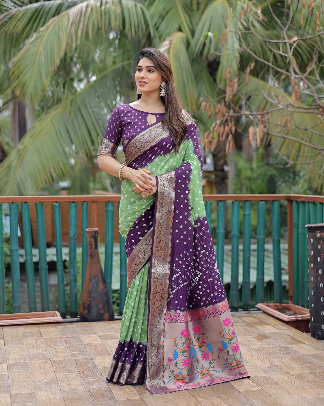 YNF Wholesale Dola Silk Hand Work Sarees  | Surat Manufacturer