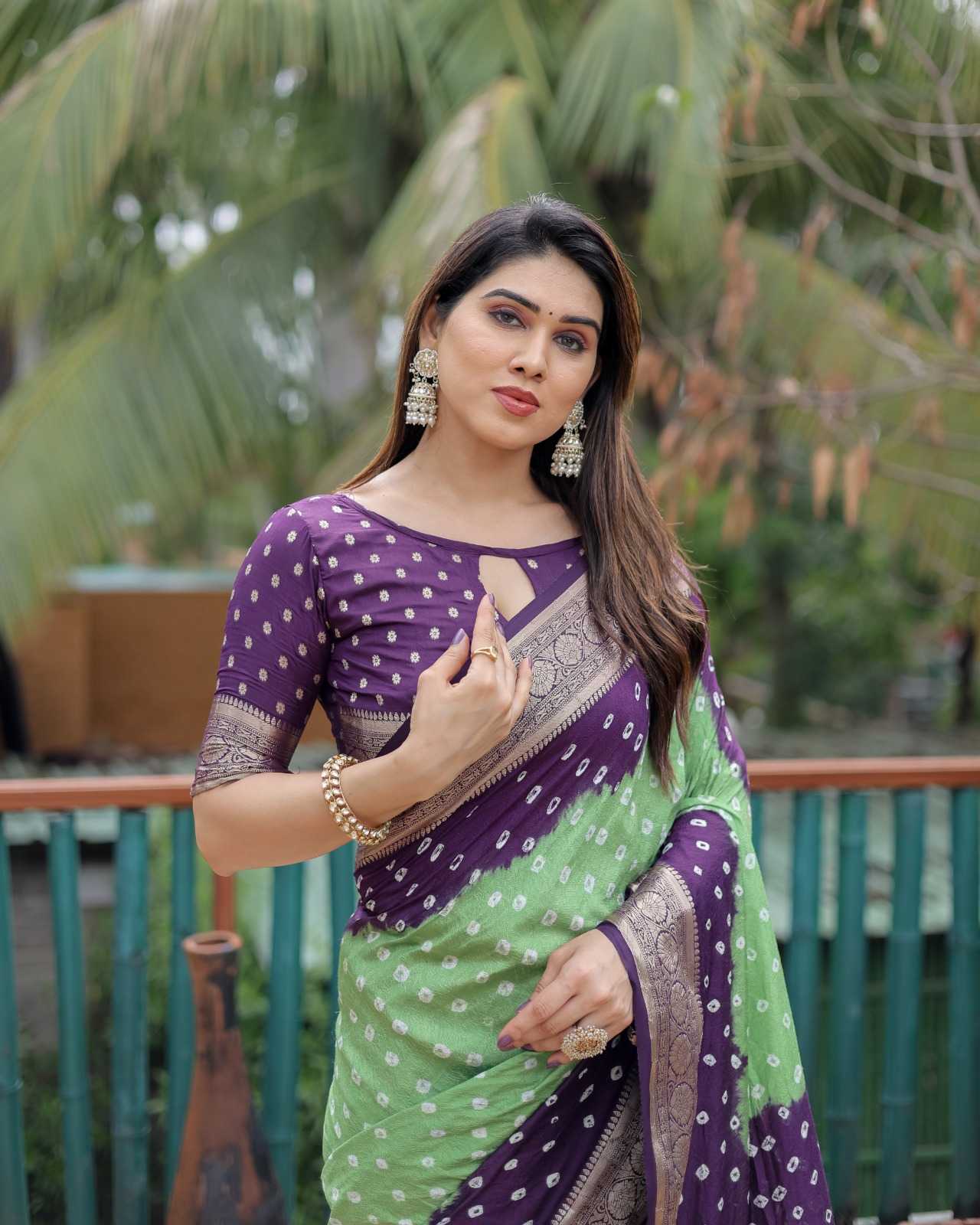 YNF Wholesale Dola Silk Hand Work Sarees  | Surat Manufacturer