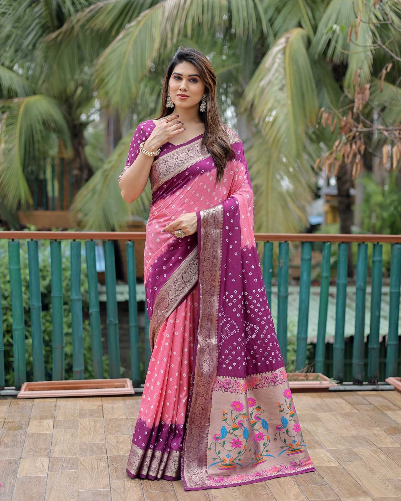 YNF Wholesale Dola Silk Hand Work Sarees  | Surat Manufacturer