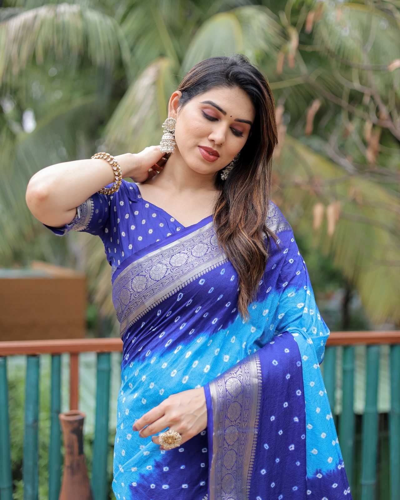 YNF Wholesale Dola Silk Hand Work Sarees  | Surat Manufacturer