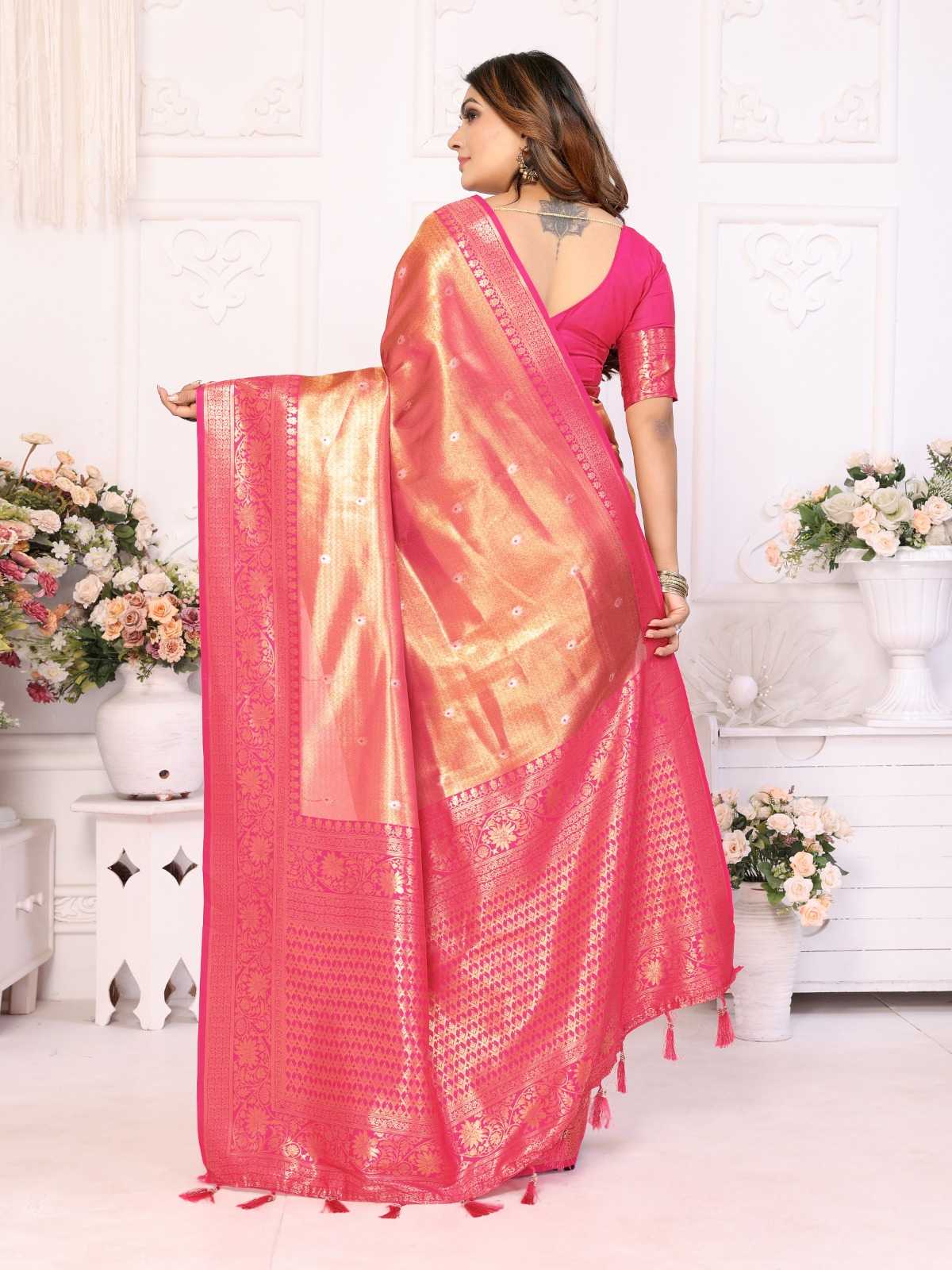 YNF Wholesale Tissue Silk Designer Sarees  | Surat Manufacturer