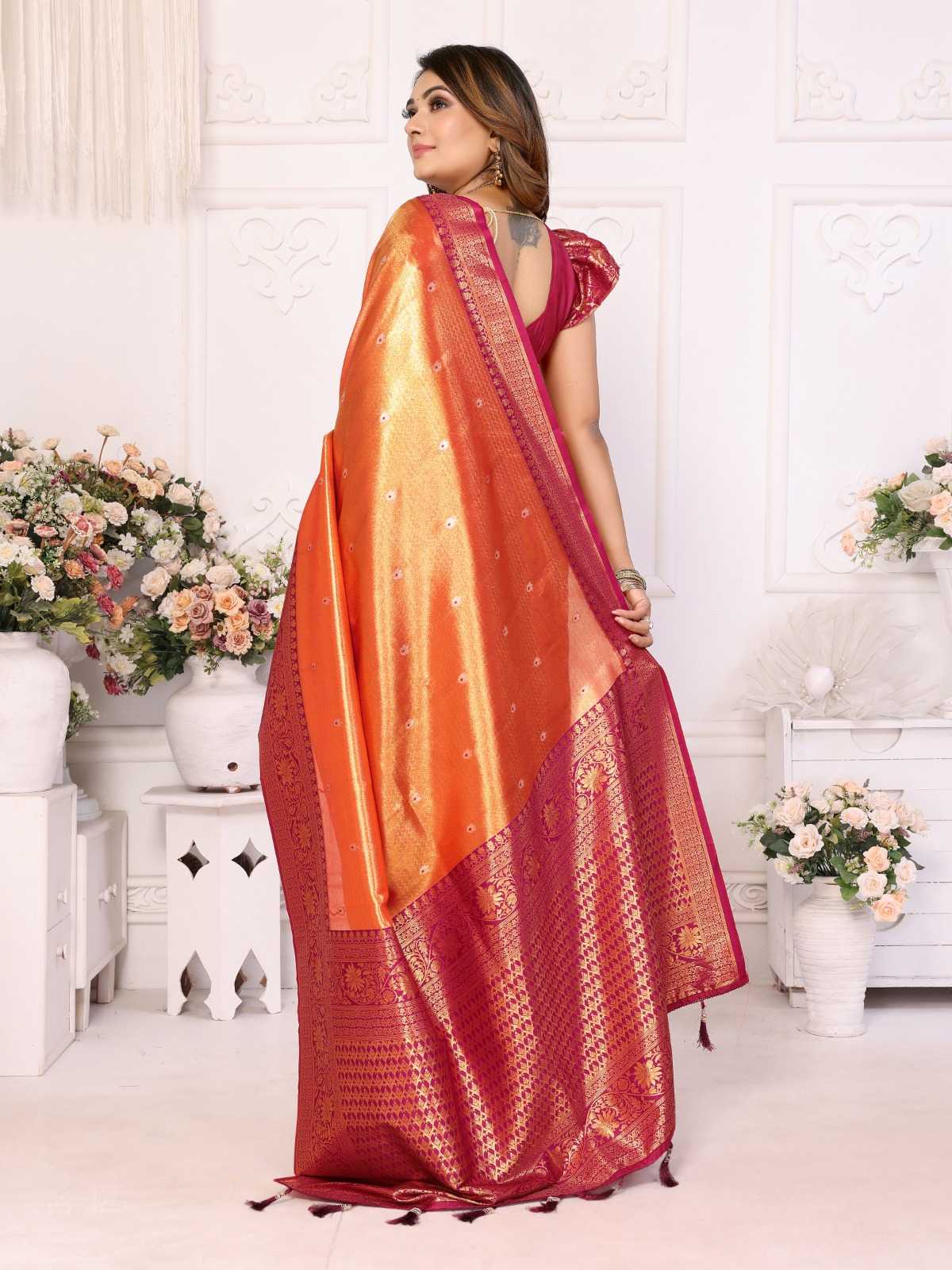 YNF Wholesale Tissue Silk Designer Sarees  | Surat Manufacturer