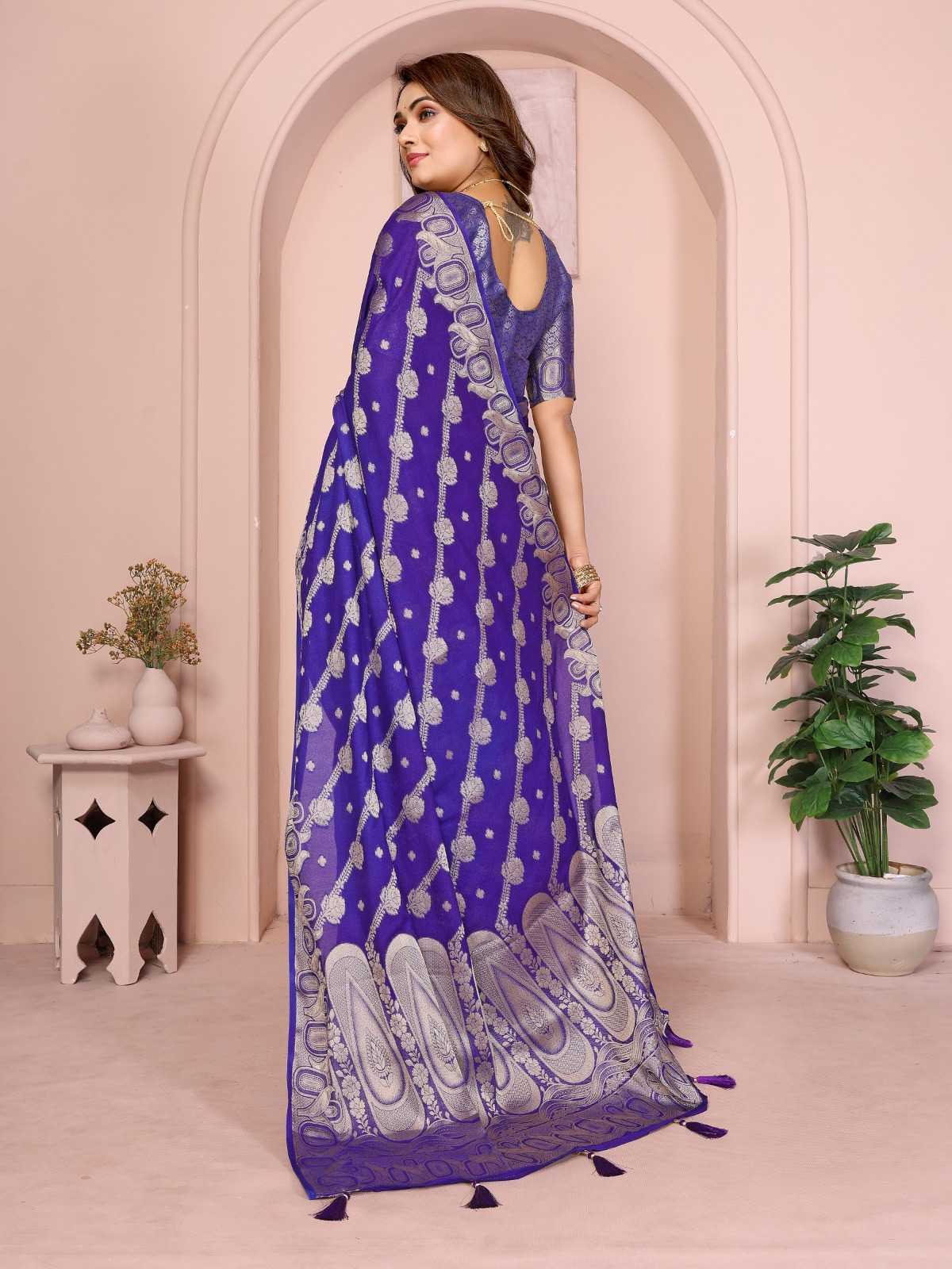YNF Wholesale Georgette Georgette Sarees  | Surat Manufacturer