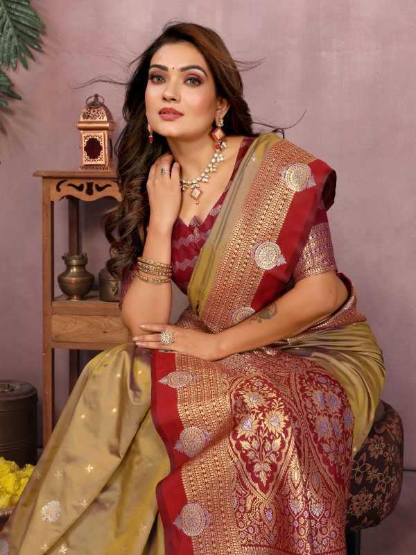 YNF Wholesale Handloom Silk Designer Sarees  | Surat Manufacturer