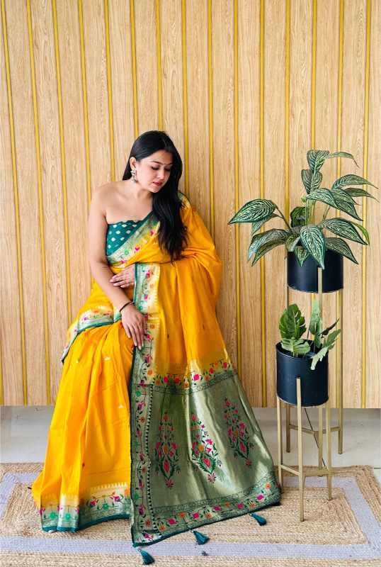 YNF Wholesale Paithani Silk Designer Sarees  | Surat Manufacturer