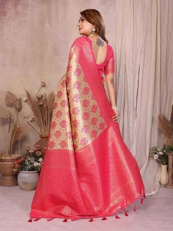 YNF Wholesale Paithani Silk Tissue Silk Saree  | Surat Manufacturer