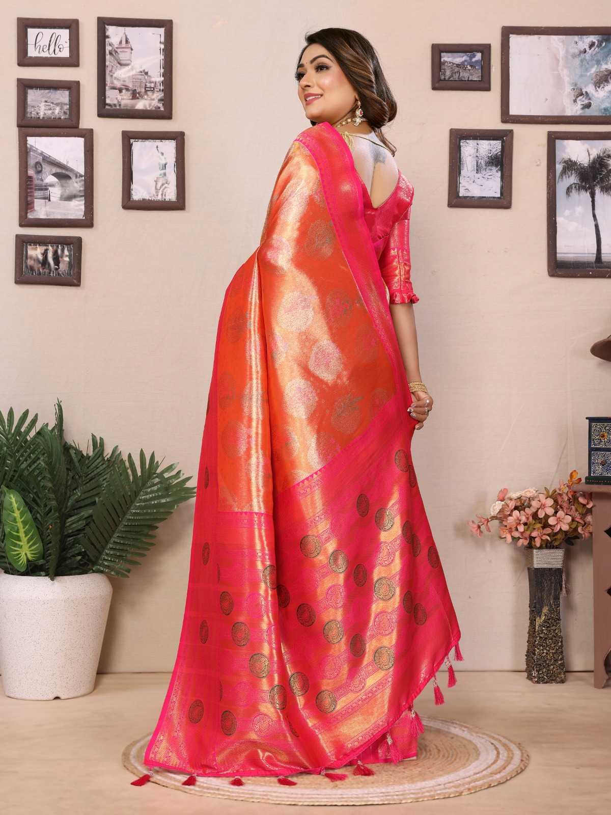 YNF Wholesale Tissue Silk Designer Sarees  | Surat Manufacturer