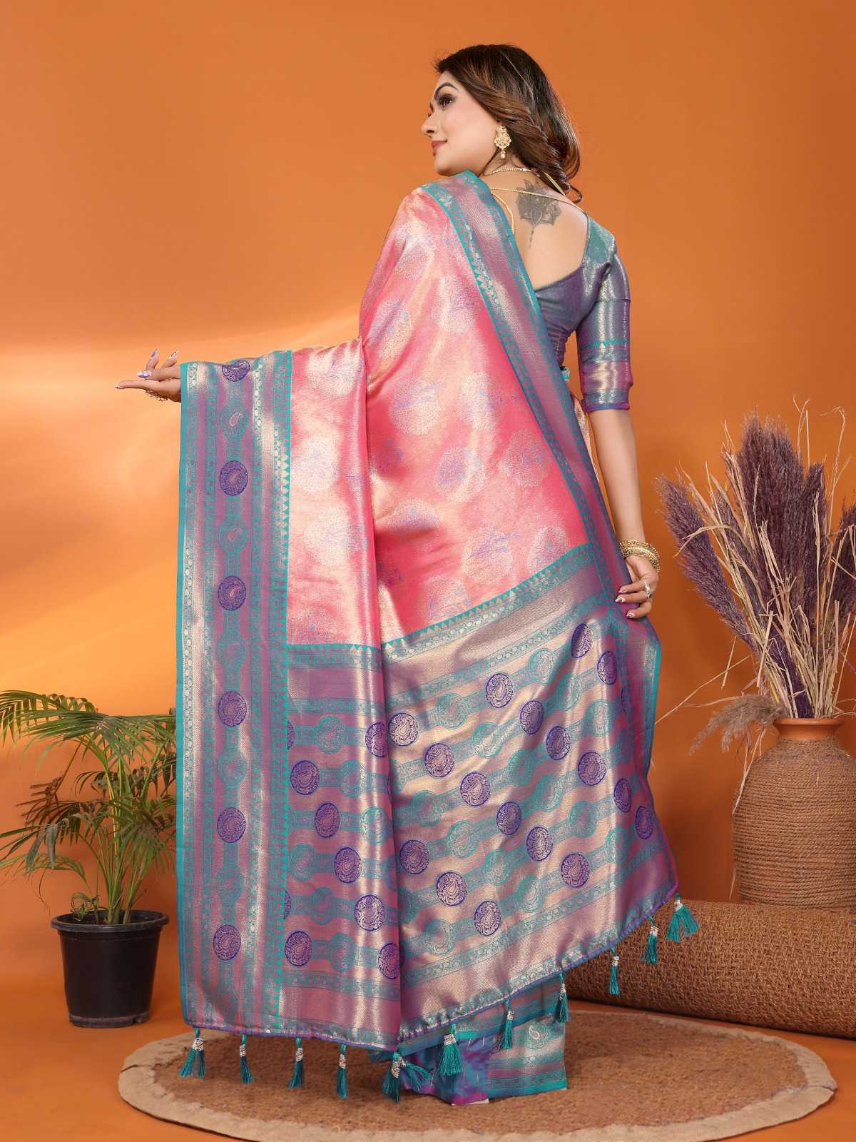 YNF Wholesale Tissue Silk Designer Sarees  | Surat Manufacturer