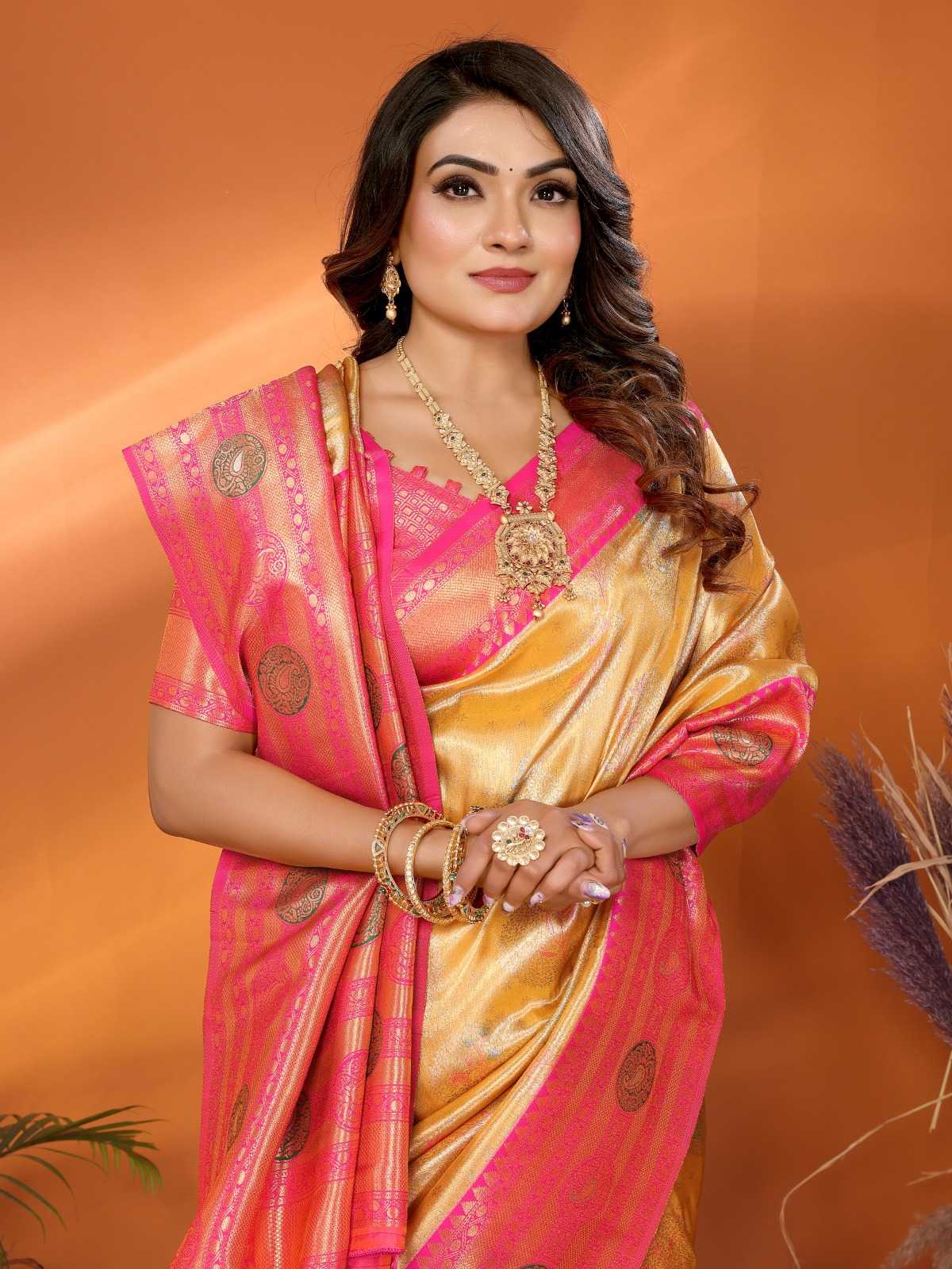 YNF Wholesale Tissue Silk Designer Sarees  | Surat Manufacturer