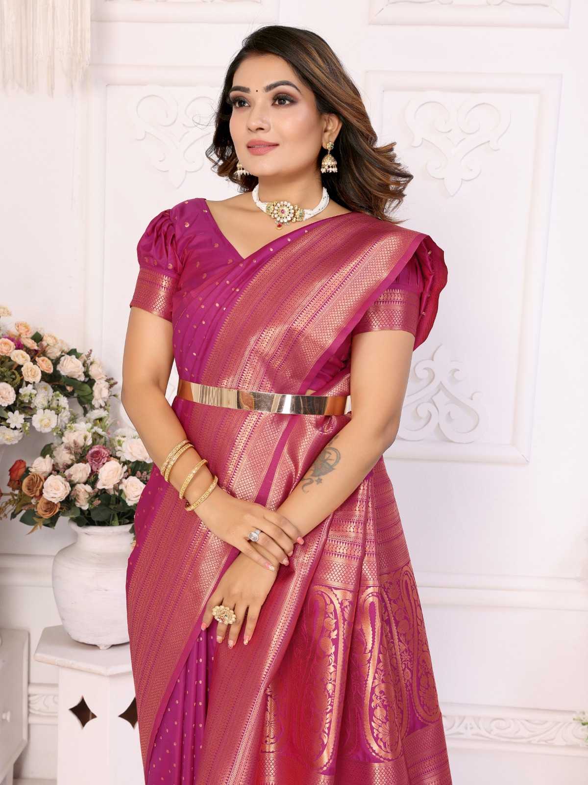 YNF Wholesale Soft Silk Butta Sarees KESH753 Sudarshna | Surat Manufacturer