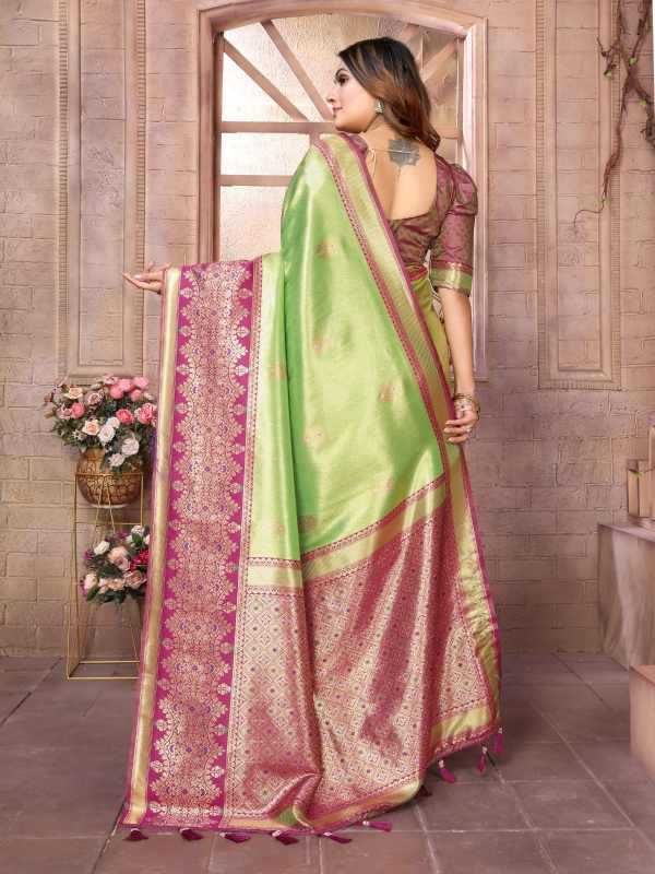 YNF Wholesale Tissue Silk Designer Sarees  | Surat Manufacturer