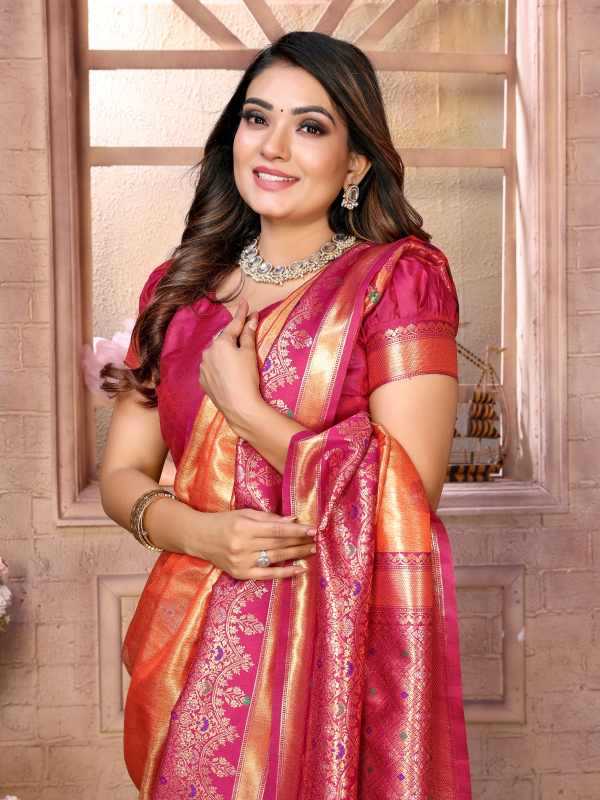 YNF Wholesale Tissue Silk Designer Sarees  | Surat Manufacturer