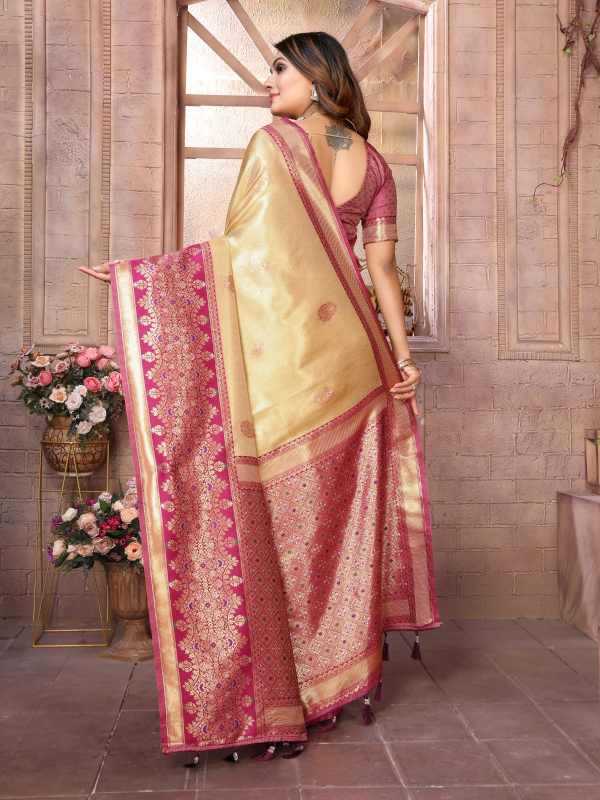 YNF Wholesale Tissue Silk Designer Sarees  | Surat Manufacturer