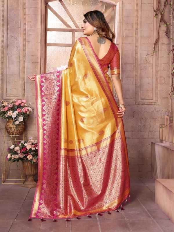 YNF Wholesale Tissue Silk Designer Sarees  | Surat Manufacturer