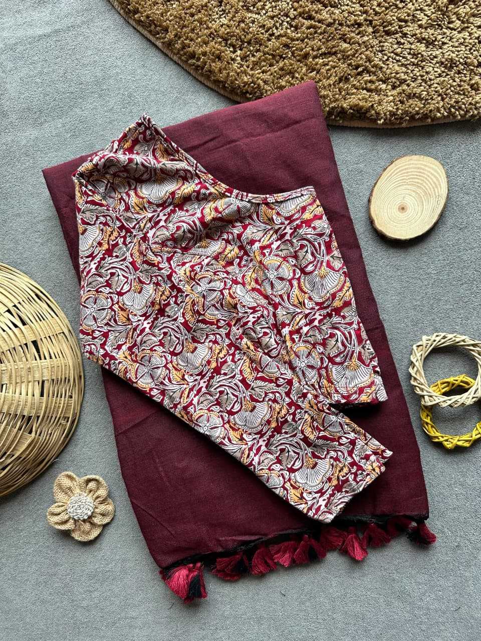 YNF Wholesale Khadi Cotton Designer Blouse | Surat Manufacturer