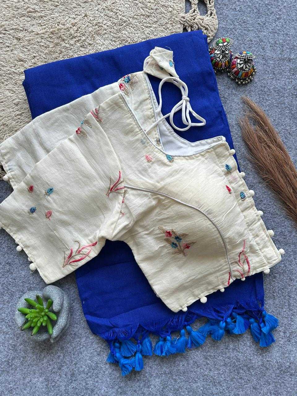 YNF Wholesale Khadi Cotton Designer Blouse | Surat Manufacturer