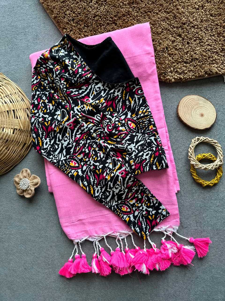 YNF Wholesale Khadi Cotton Designer Blouse | Surat Manufacturer