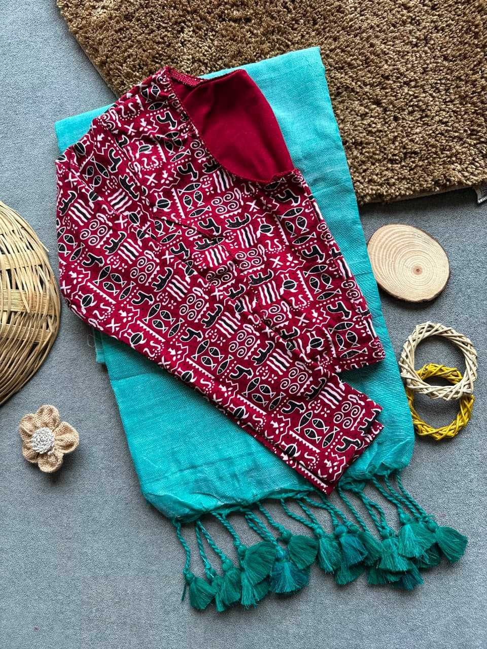 YNF Wholesale Khadi Cotton Designer Blouse | Surat Manufacturer