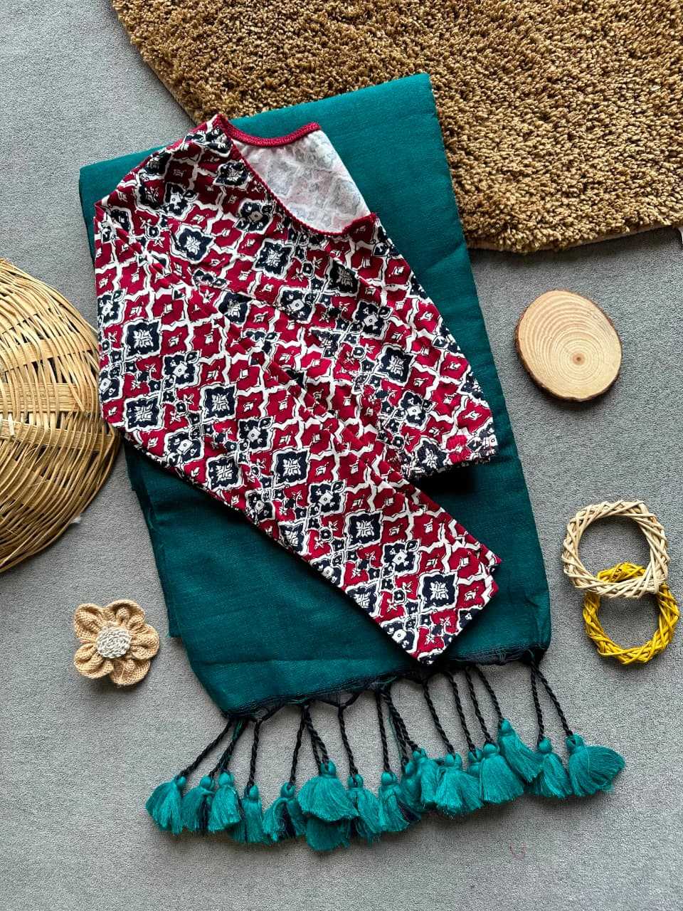 YNF Wholesale Khadi Cotton Designer Blouse | Surat Manufacturer