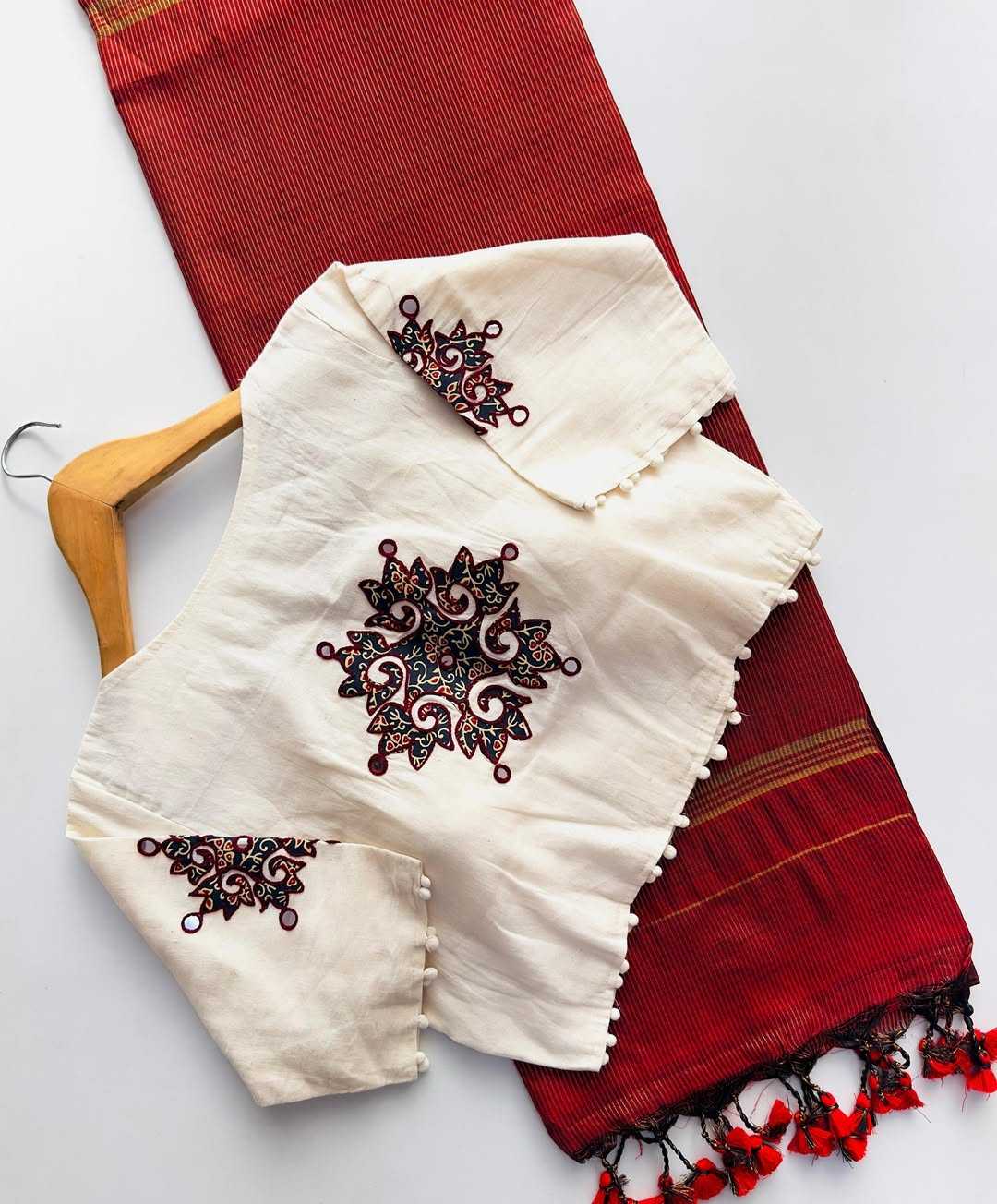 YNF Wholesale Khadi Cotton Designer Blouse | Surat Manufacturer 1