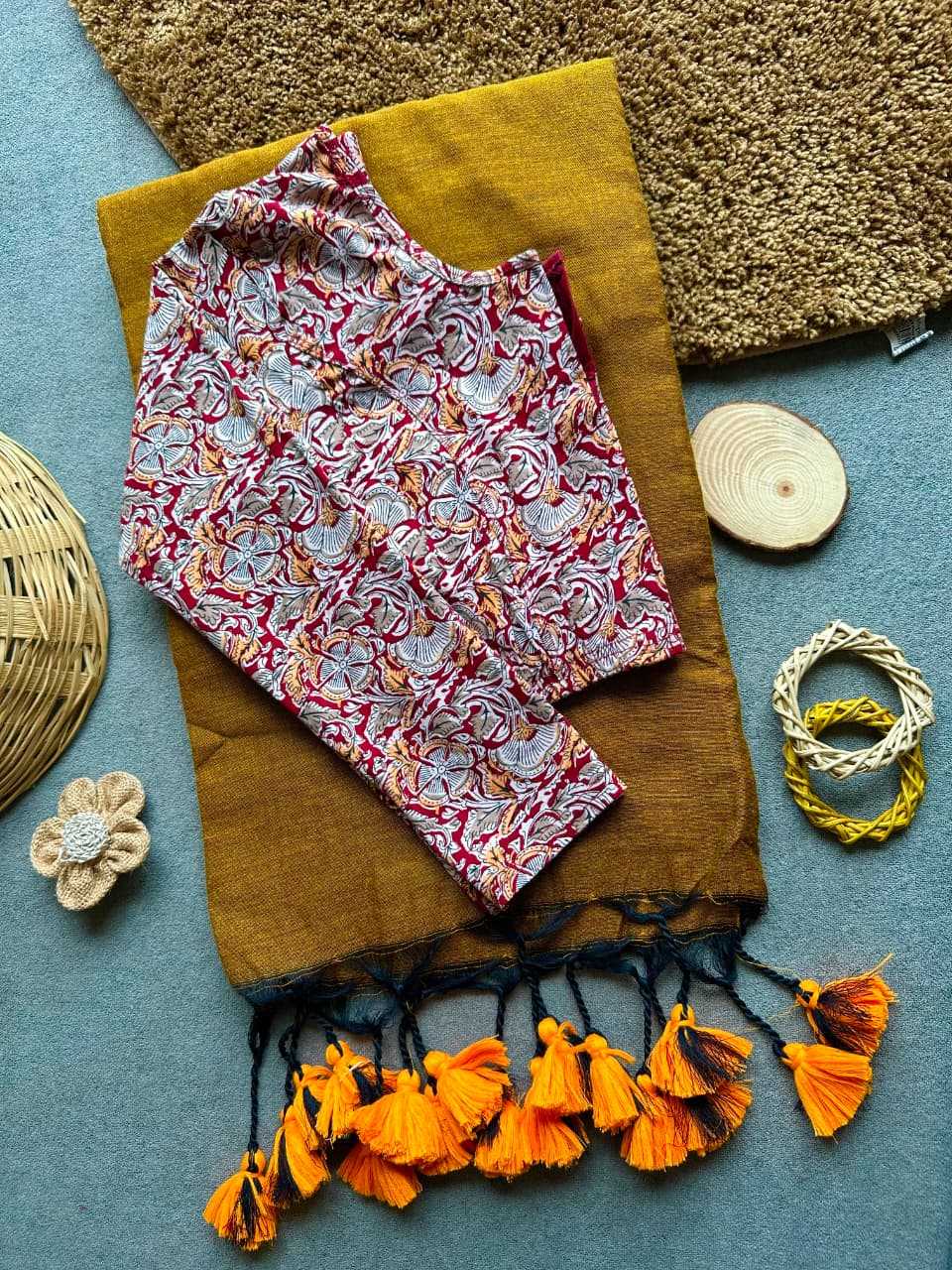 YNF Wholesale Khadi Cotton Designer Blouse | Surat Manufacturer