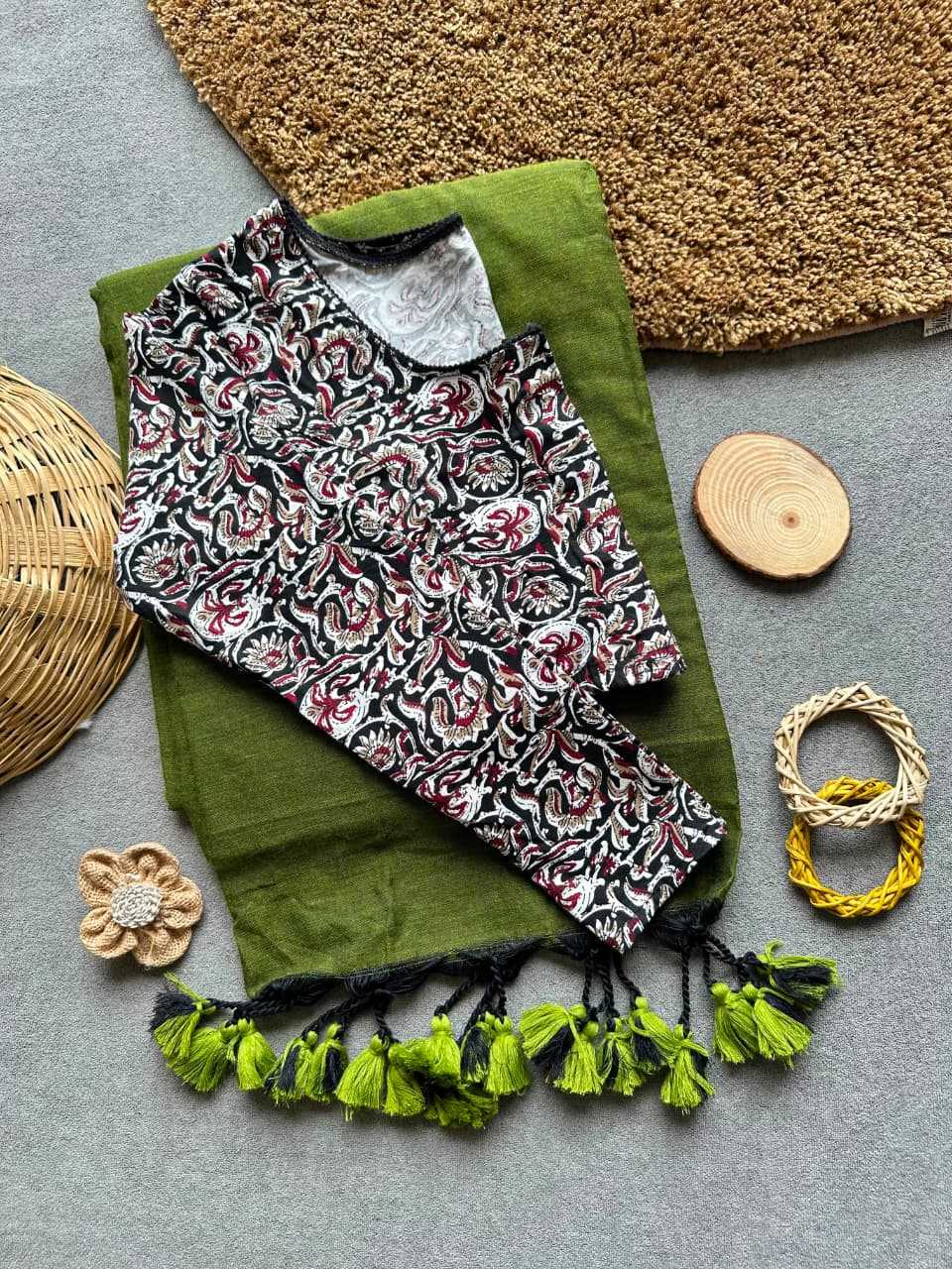 YNF Wholesale Khadi Cotton Designer Blouse | Surat Manufacturer