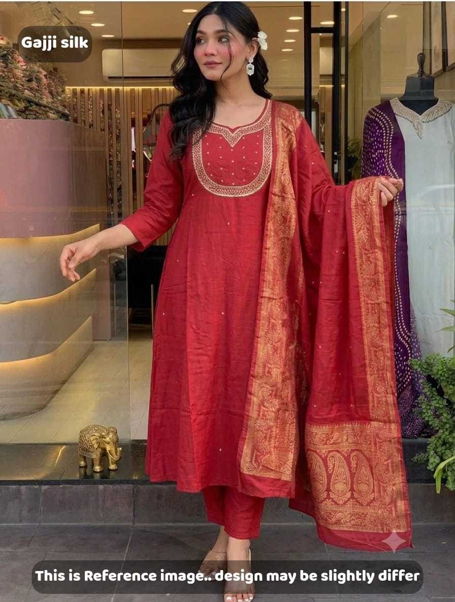 YNF Wholesale Gajji Silk Designer Kurtis ManvithaKESH147 | Surat Manufacturer
