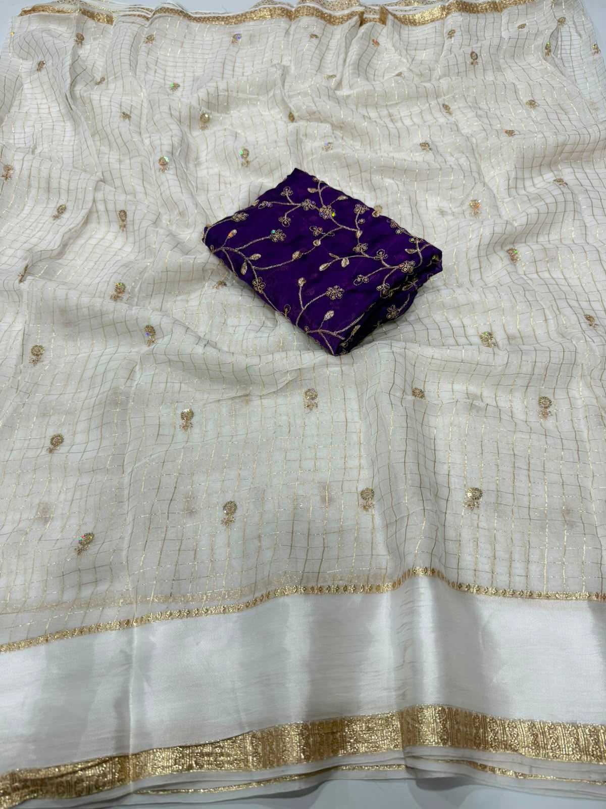 YNF Wholesale Premium Georgette Designer Sarees | Surat Manufacturer