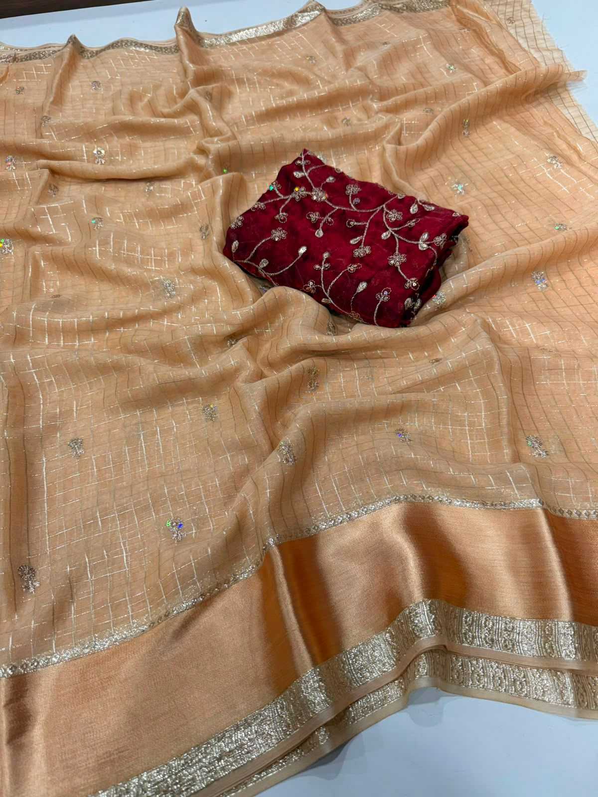 YNF Wholesale Premium Georgette Designer Sarees | Surat Manufacturer