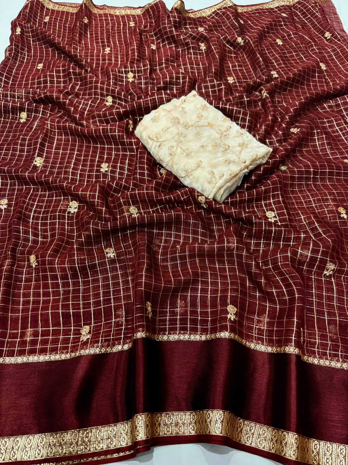 YNF Wholesale Premium Georgette Designer Sarees | Surat Manufacturer