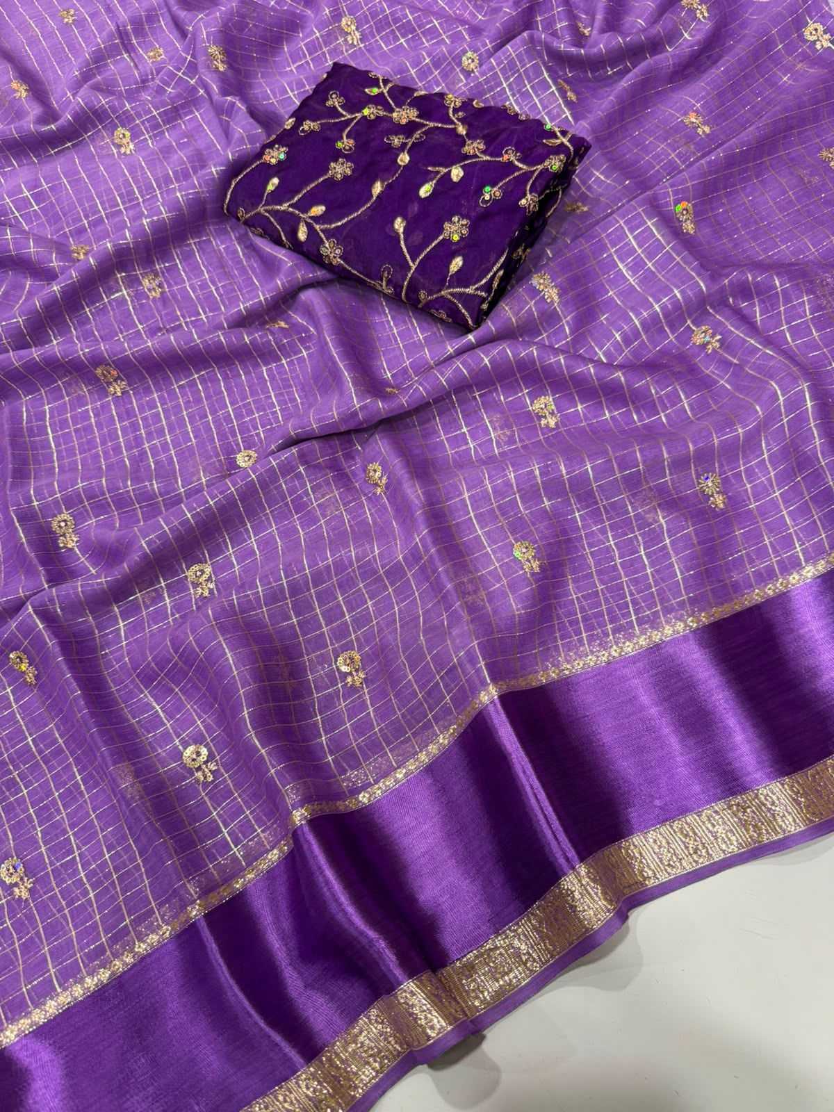 YNF Wholesale Premium Georgette Designer Sarees | Surat Manufacturer