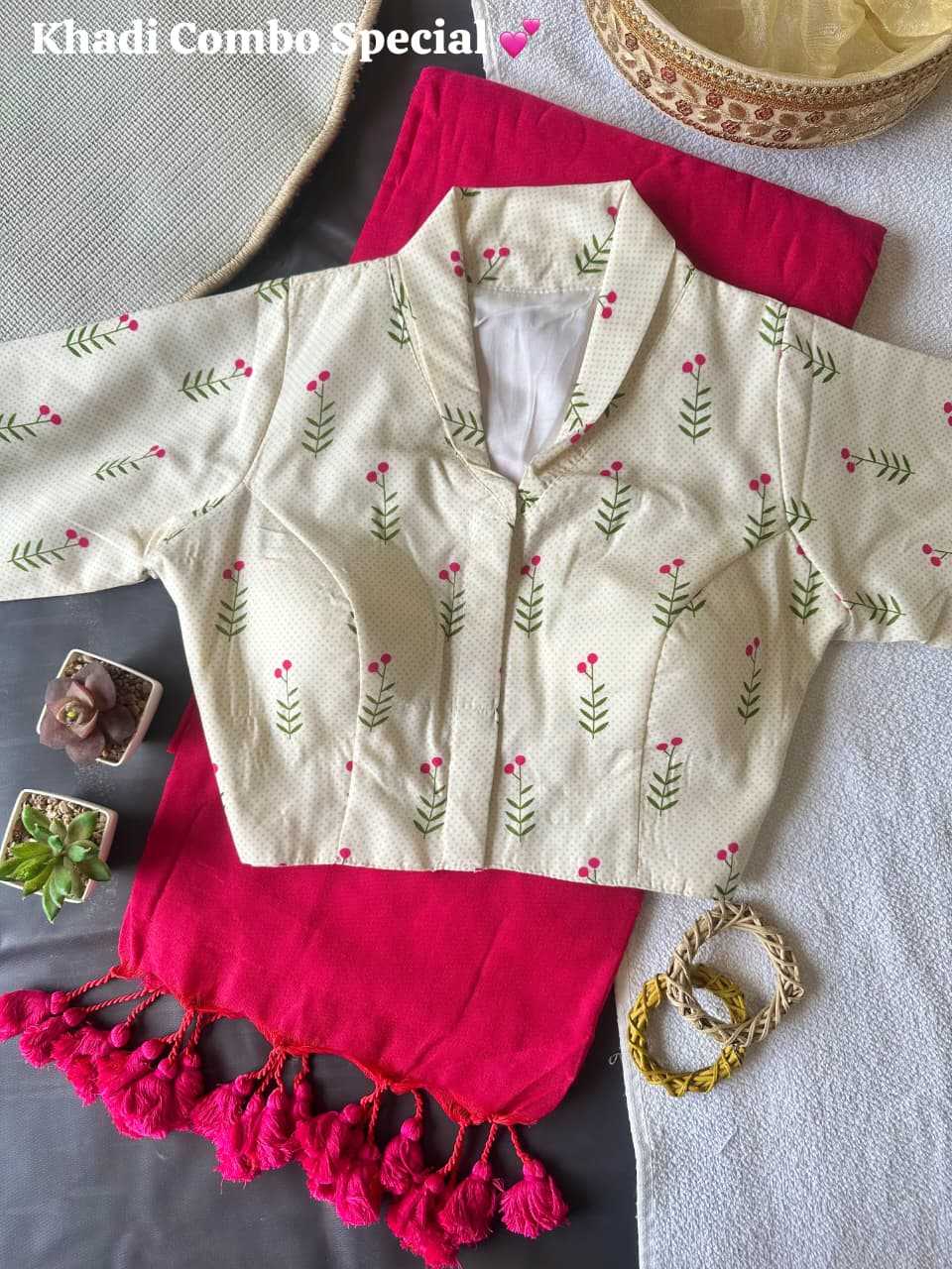 YNF Wholesale Pure Cotton Designer Blouse | Surat Manufacturer