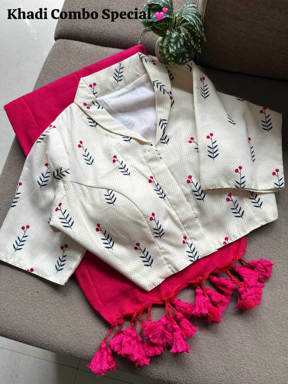 YNF Wholesale Pure Cotton Designer Blouse | Surat Manufacturer