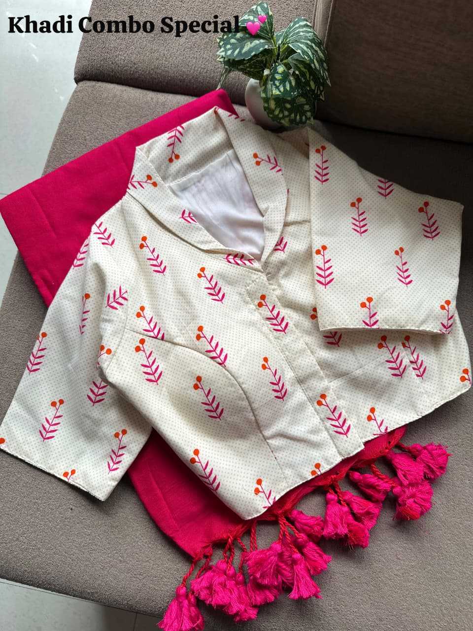 YNF Wholesale Pure Cotton Designer Blouse | Surat Manufacturer
