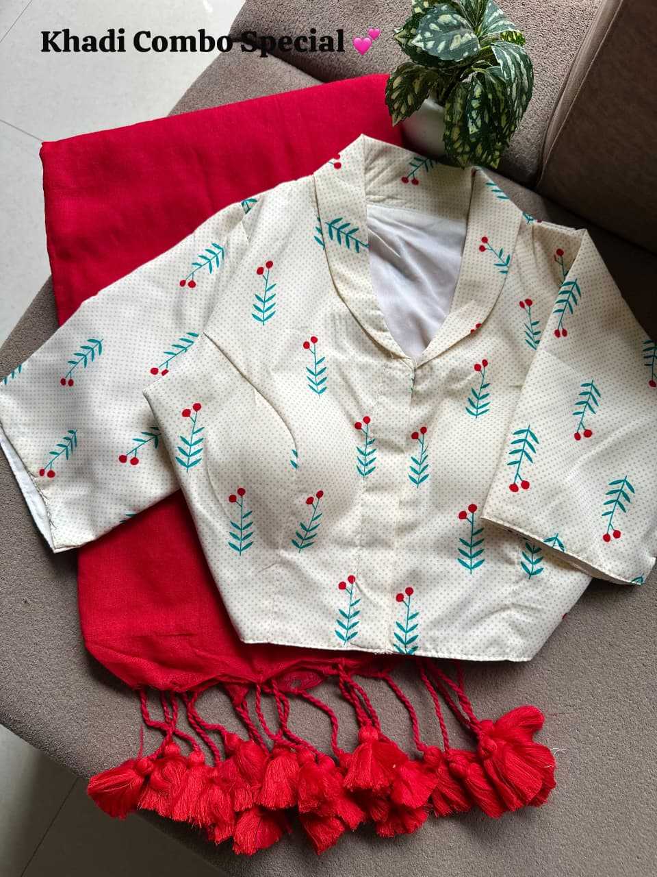 YNF Wholesale Pure Cotton Designer Blouse | Surat Manufacturer