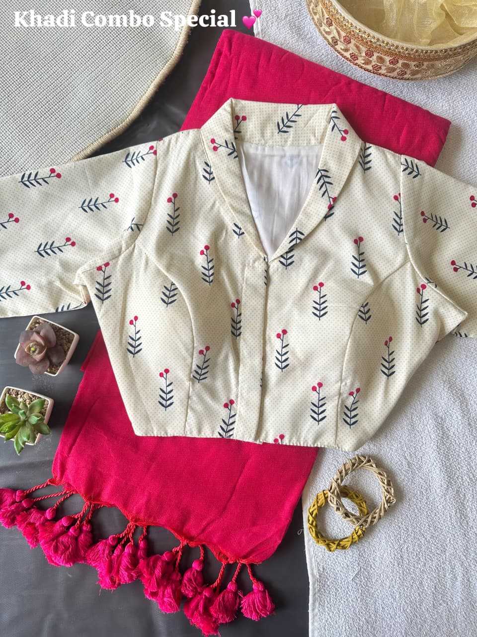 YNF Wholesale Pure Cotton Designer Blouse | Surat Manufacturer
