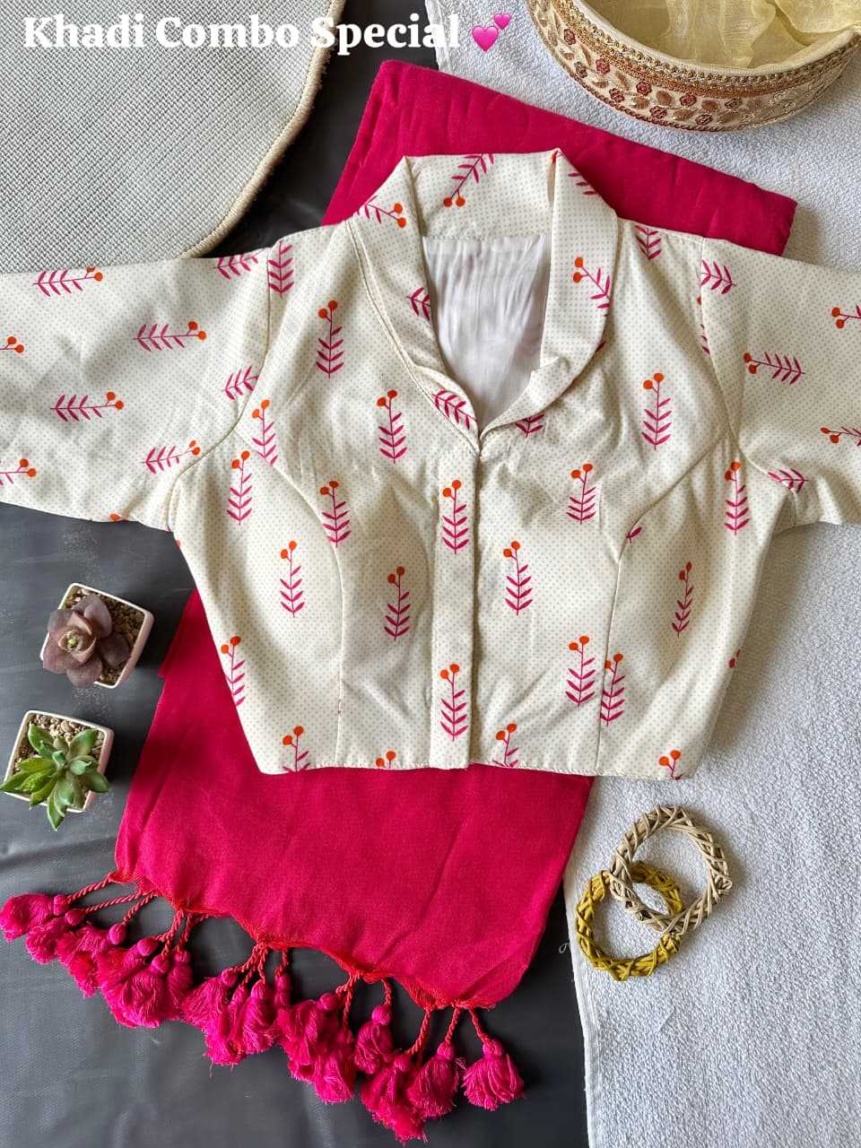 YNF Wholesale Pure Cotton Designer Blouse | Surat Manufacturer