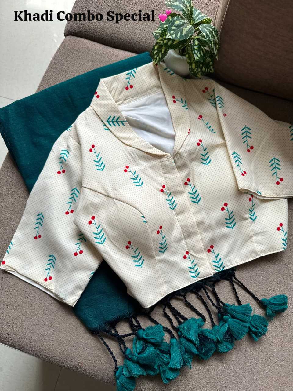 YNF Wholesale Pure Cotton Designer Blouse | Surat Manufacturer