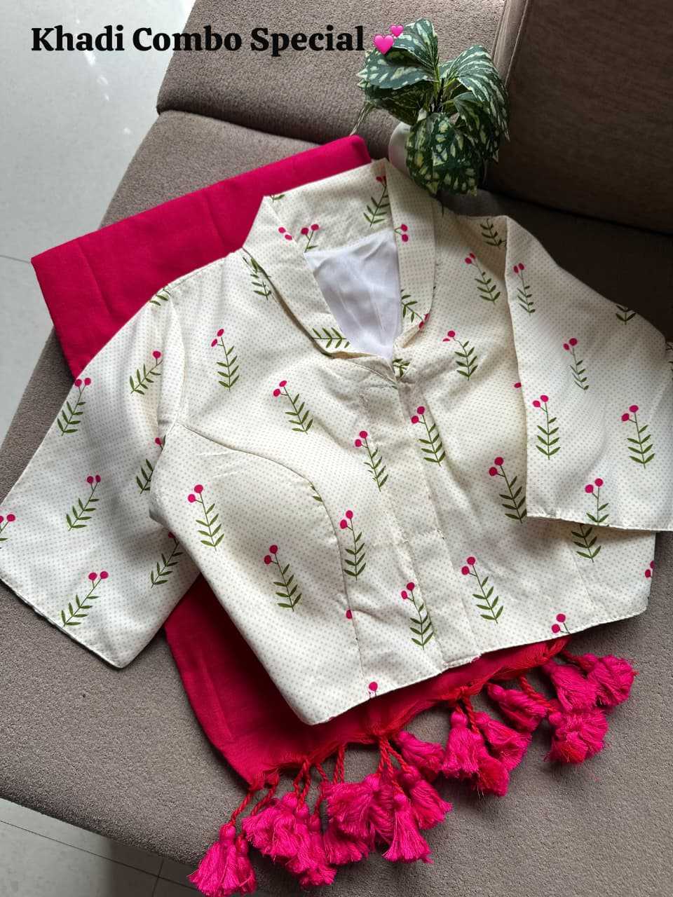 YNF Wholesale Pure Cotton Designer Blouse | Surat Manufacturer
