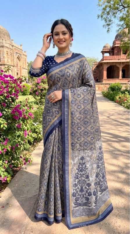 YNF Wholesale Pure Cotton Designer Sarees | Surat Manufacturer