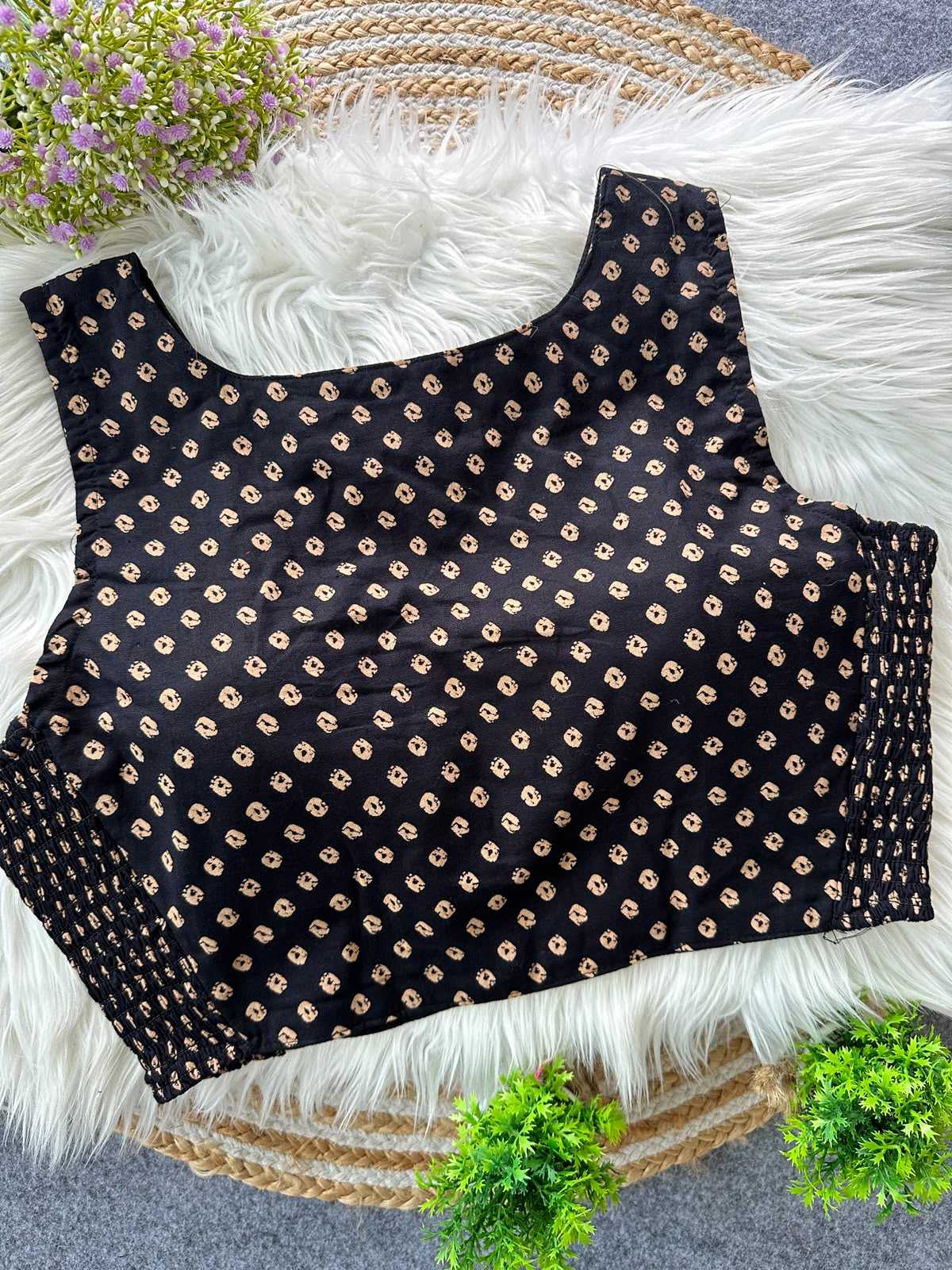 YNF Wholesale Pure Cotton Printed Blouse | Surat Manufacturer