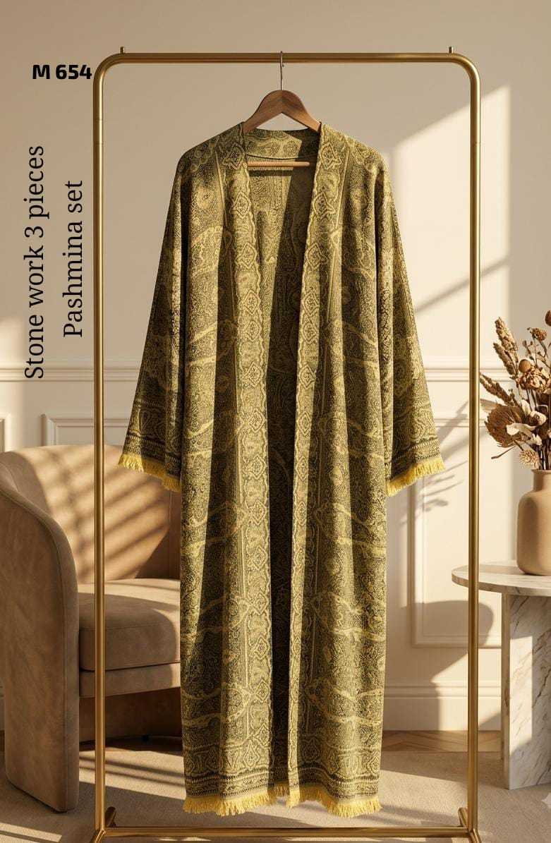 YNF Wholesale Pure Pashmina Abaya | Surat Manufacturer