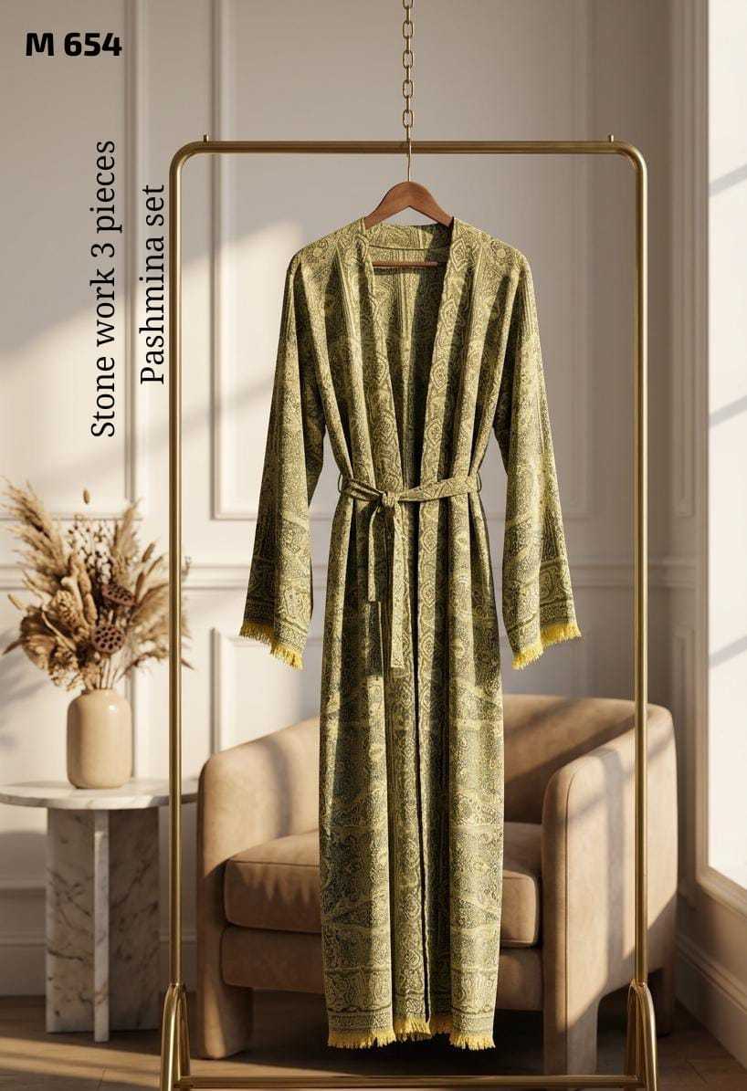 YNF Wholesale Pure Pashmina Abaya | Surat Manufacturer