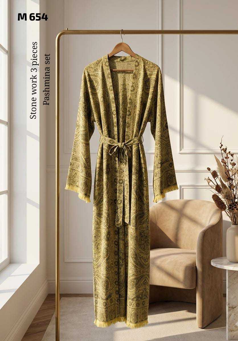 YNF Wholesale Pure Pashmina Abaya | Surat Manufacturer