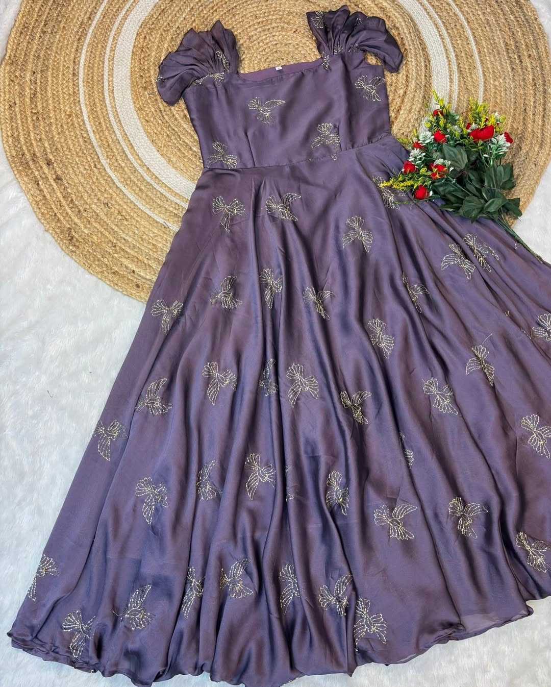YNF Wholesale Rangoli Silk Fancy Gowns  | Surat Manufacturer