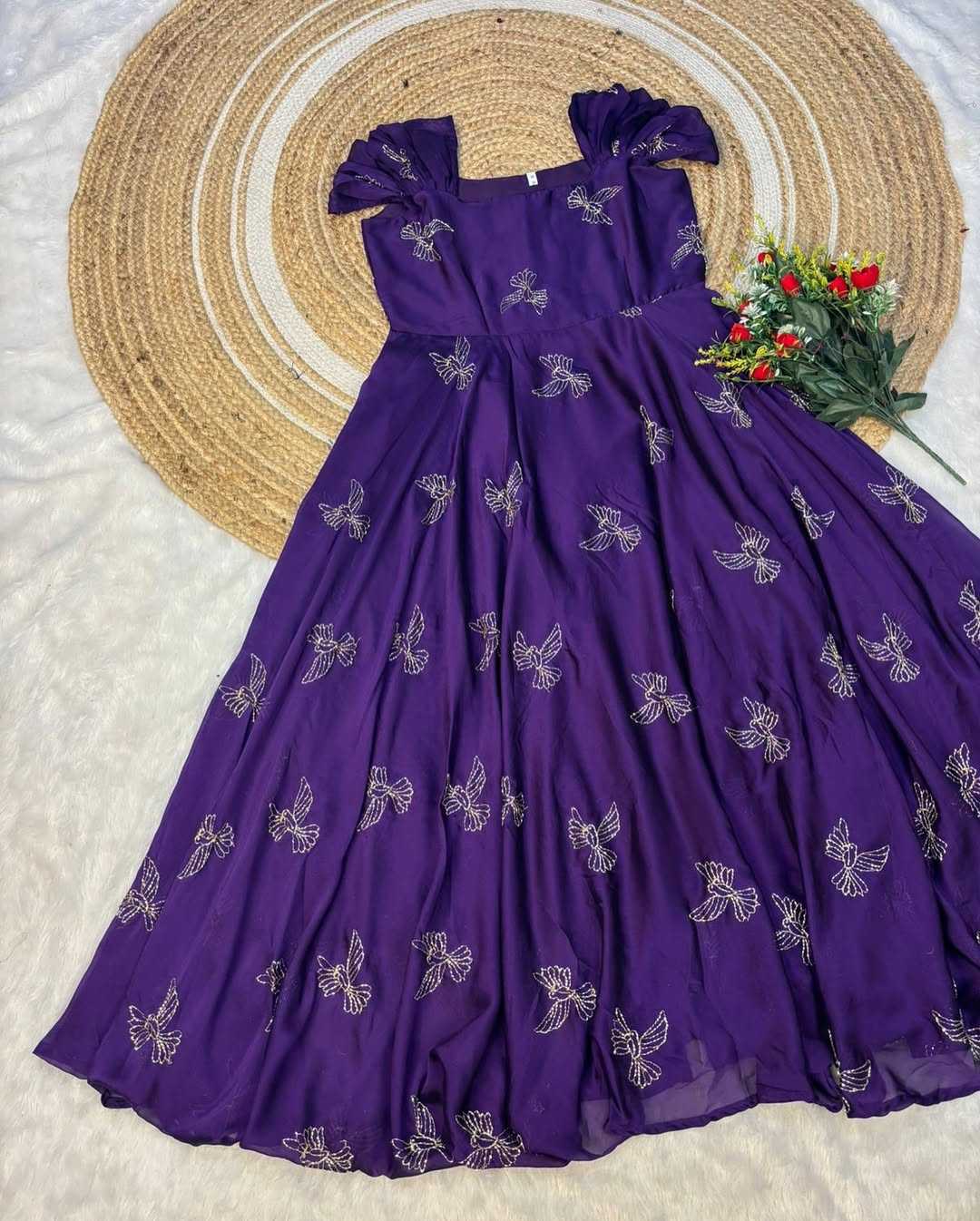 YNF Wholesale Rangoli Silk Fancy Gowns  | Surat Manufacturer