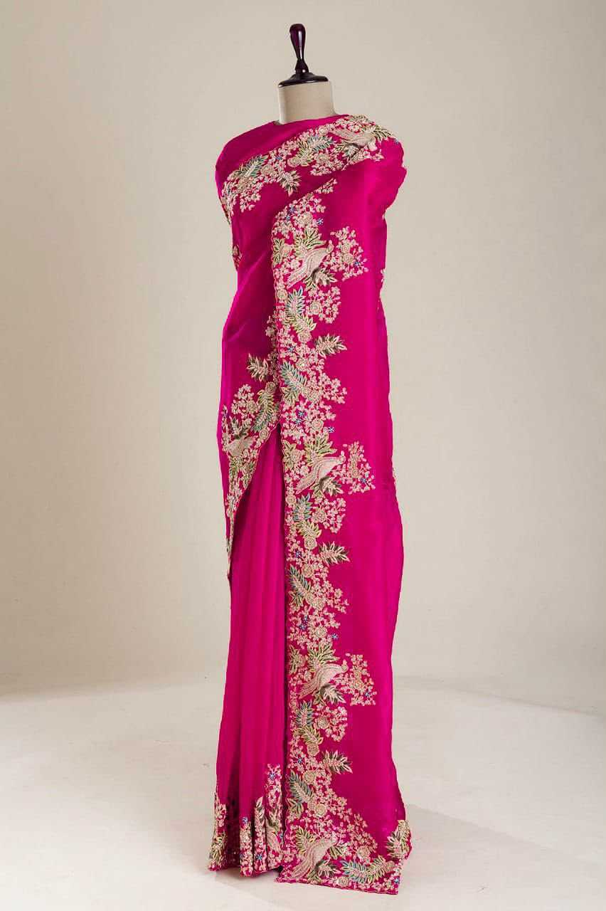 YNF Wholesale Satin Silk Soft Silk Sarees  | Surat Manufacturer